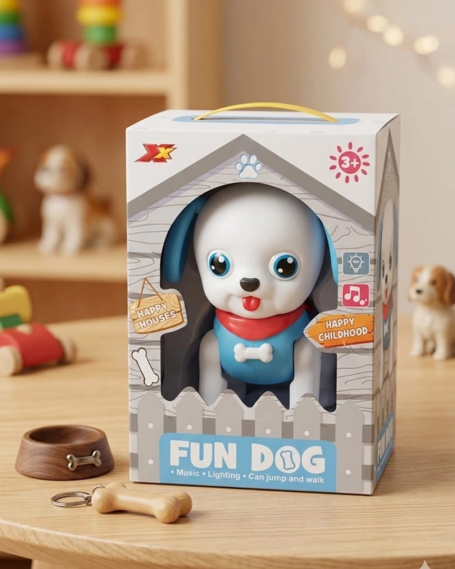 IŞIKLI MÜZİKLİ FUN-DOG KÖPEK