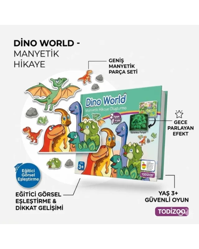 DİNO WORLD MANYETİK HİKAYE