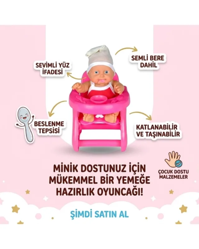 FİLELİ MAMA SANDALYELİ BEBEK