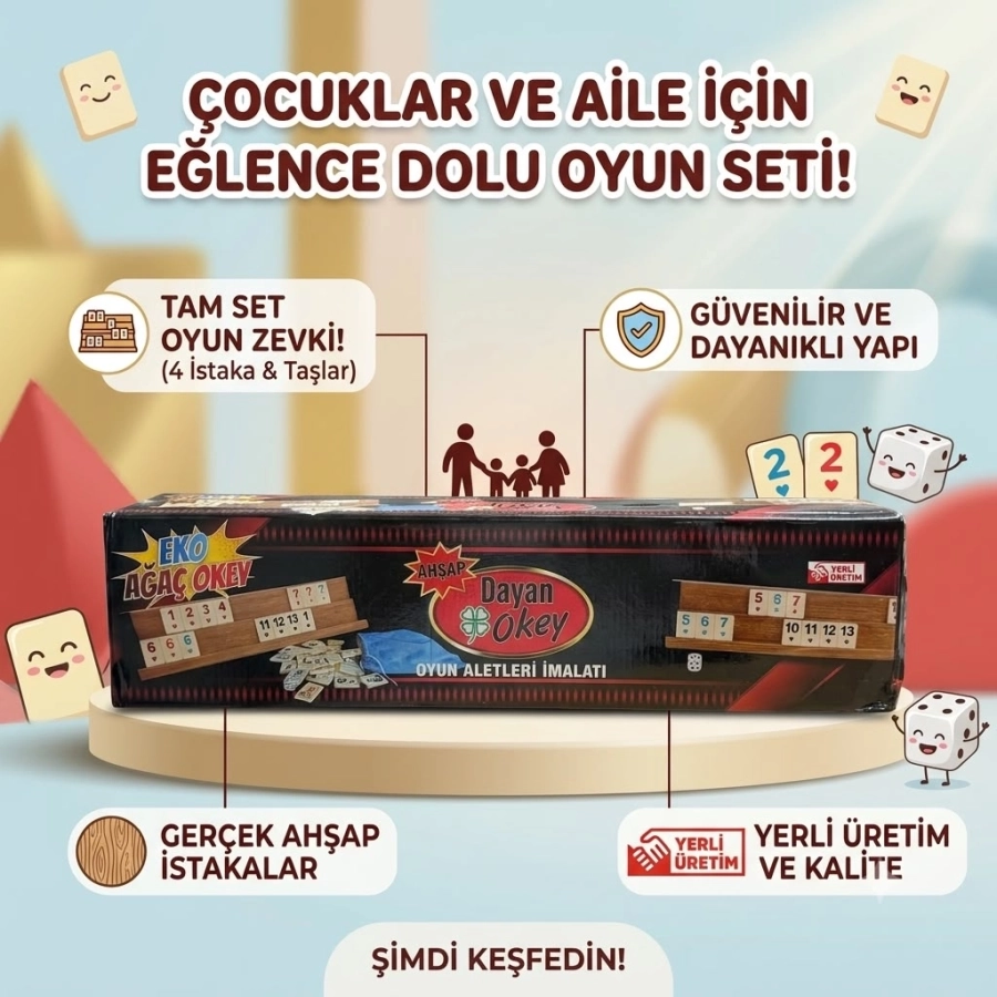 DAYAN AHŞAP OKEY