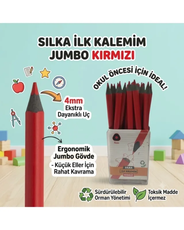 SİLKA İLK KALEMİM KIRMIZI