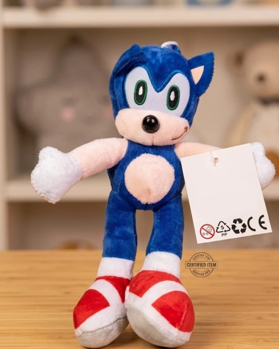 K.PELUŞ SONIC ANAHTARLIK 18CM