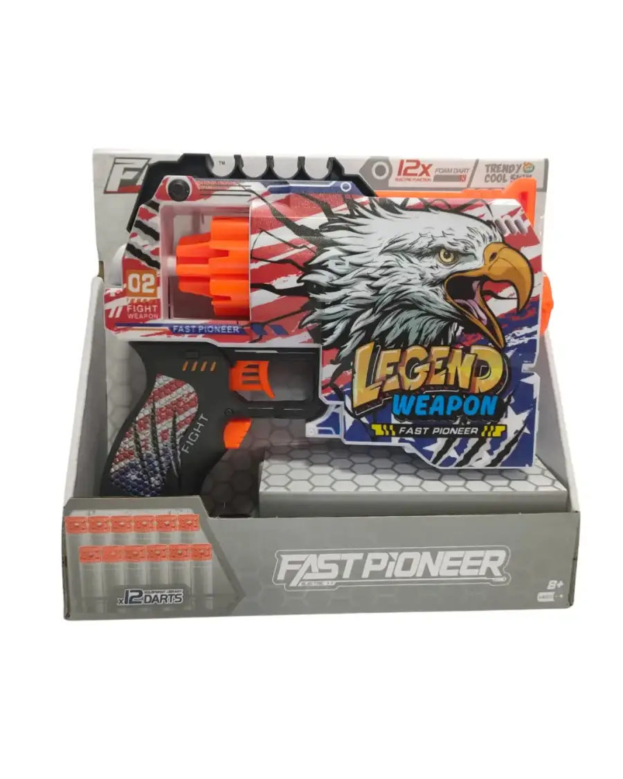 PİLLİ BASKILI SÜNGER TABANCA