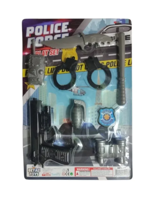 KARTELA TEKLİ POLİS SET