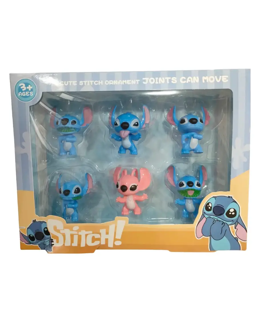 STITCH 6 LI KARAKTERLER