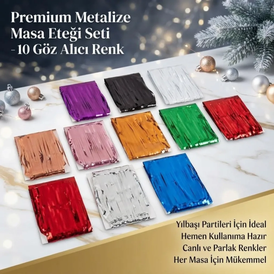 METALİZE MASA ETEĞİ 75*270 KARIŞIK