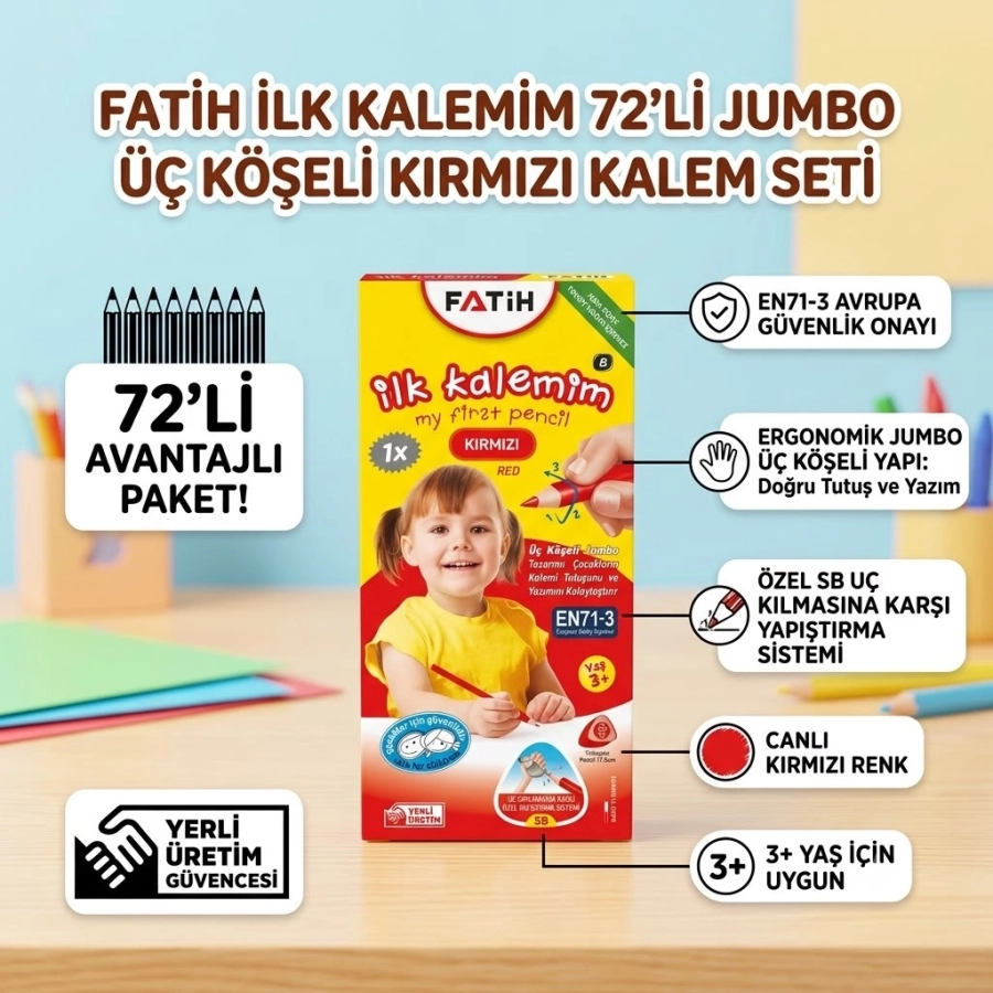 FATİH İLK KALEMİM KIRMIZI