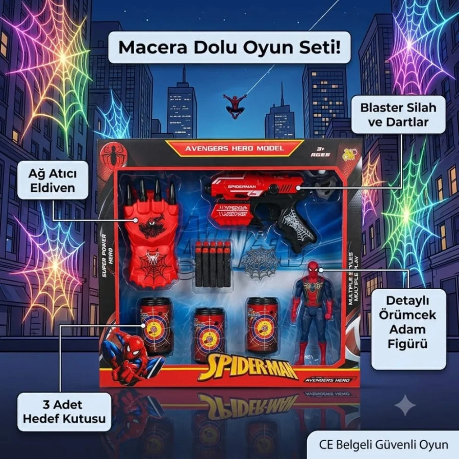 HEDEFLİ ELDİVENLİ SPIDER