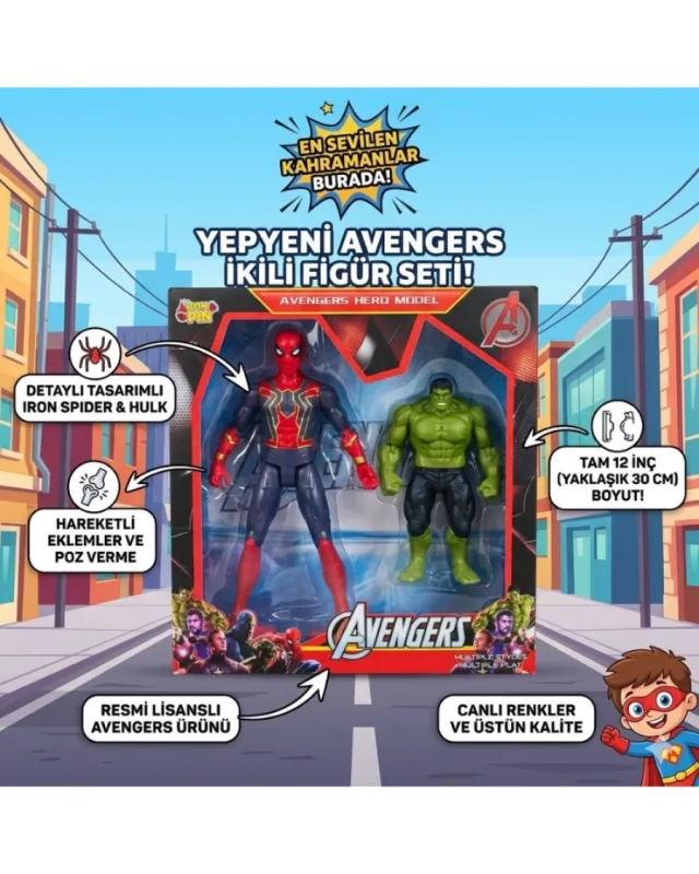 2Lİ AVENGERS SET