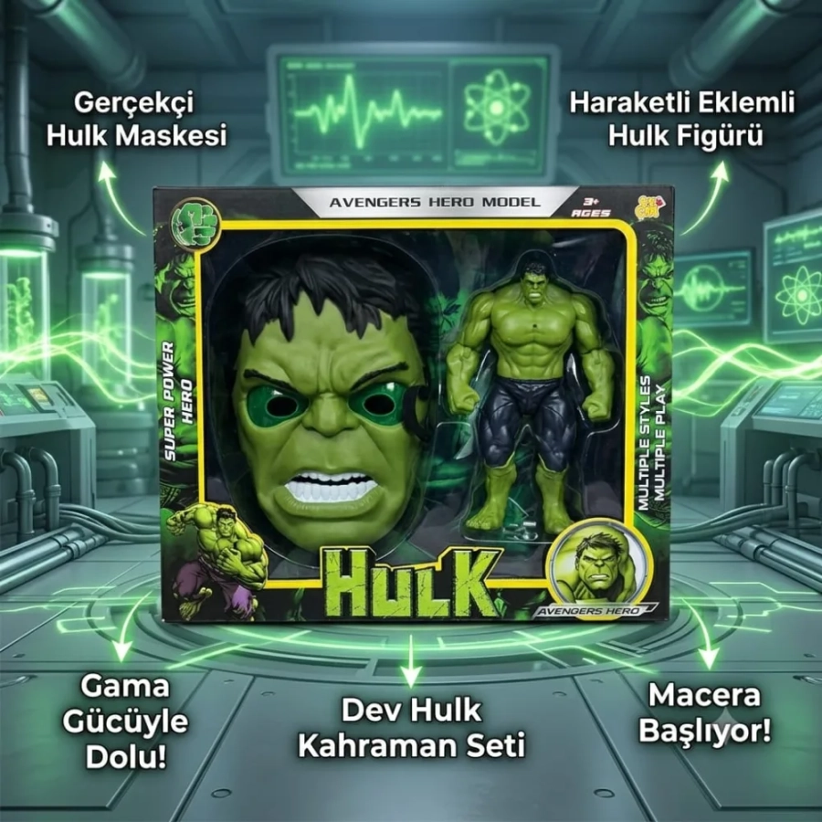 HLK MASKELİ KARAKTER SET