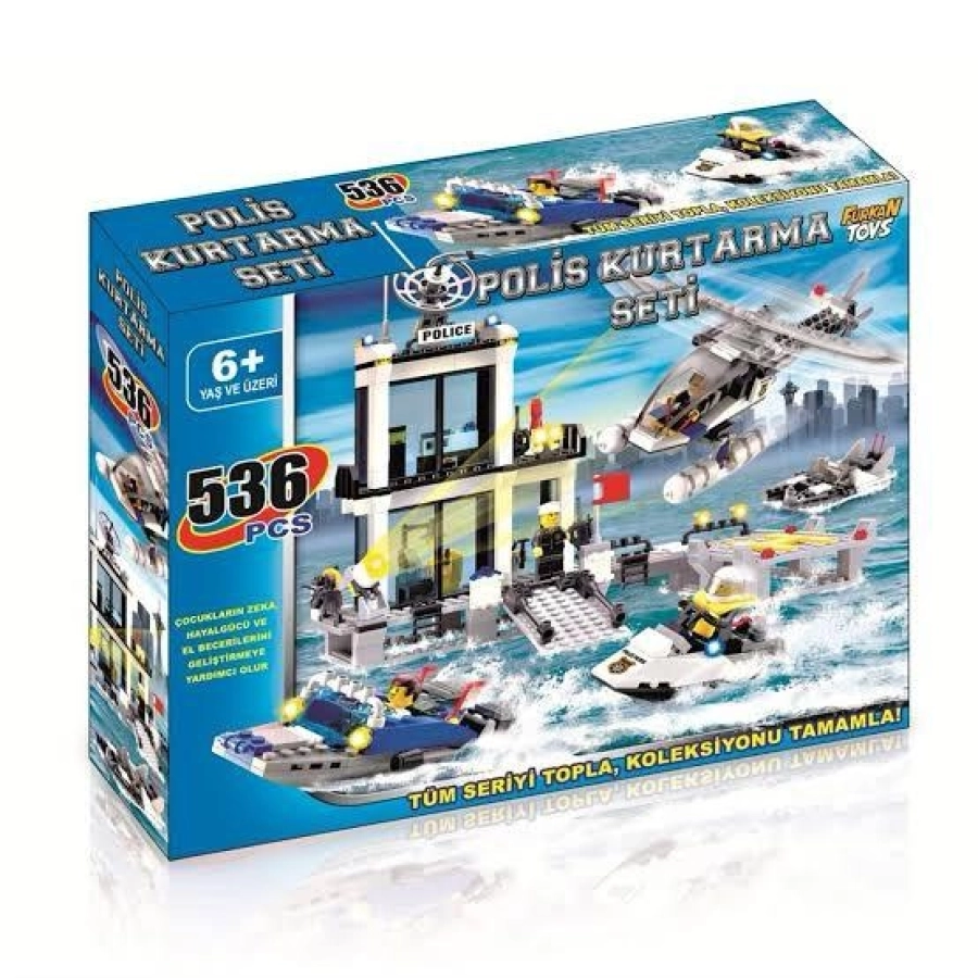 F-BLOCKS POLİS KURTARMA 536 PCS