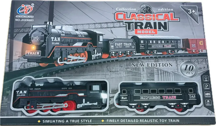 10 PARÇA SESLİ TREN