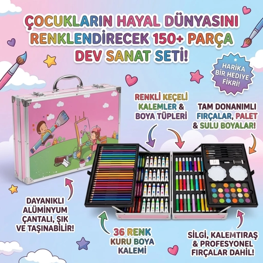 ÇANTALI BOYAMA SETİ