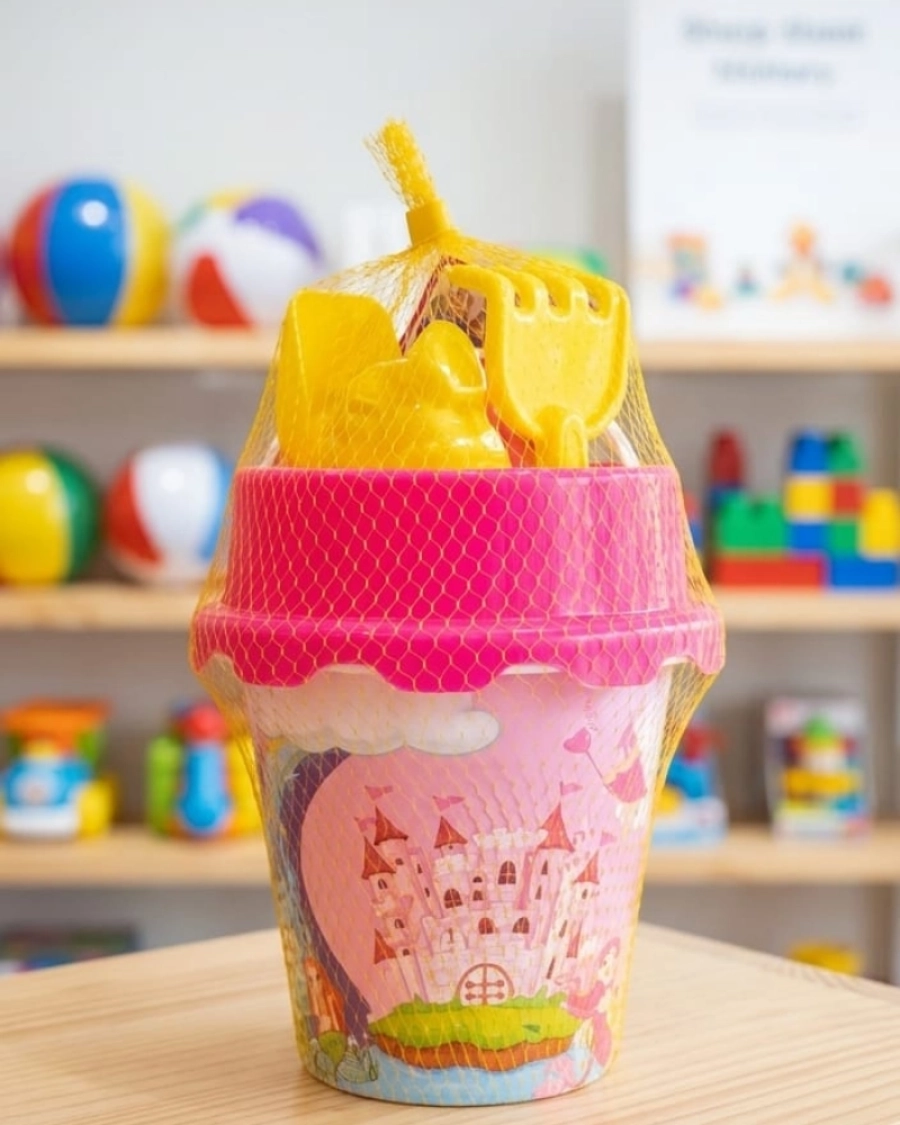 BÜYÜK RESİMLİ KUM KOVASI