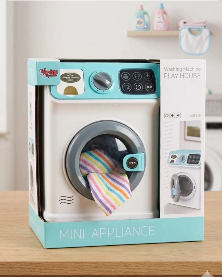 ÇAMAŞIR MAKİNASI IŞIKLI MÜZİKLİ