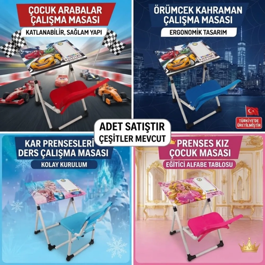 BİRLEŞİK MASA SANDALYE