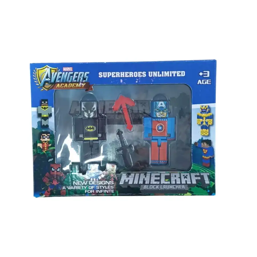 2Lİ MINECRAFT KUTULU KARAKTER