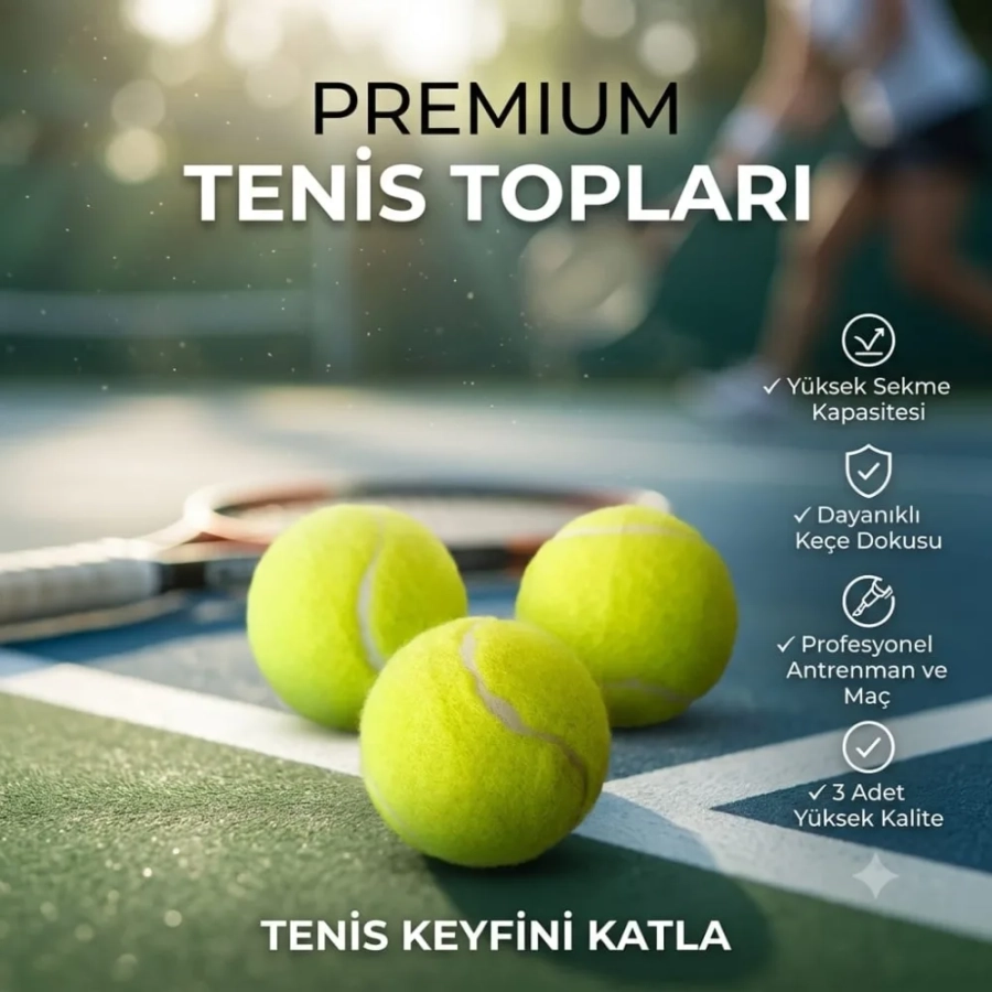 ÜÇLÜ TENİS TOPU
