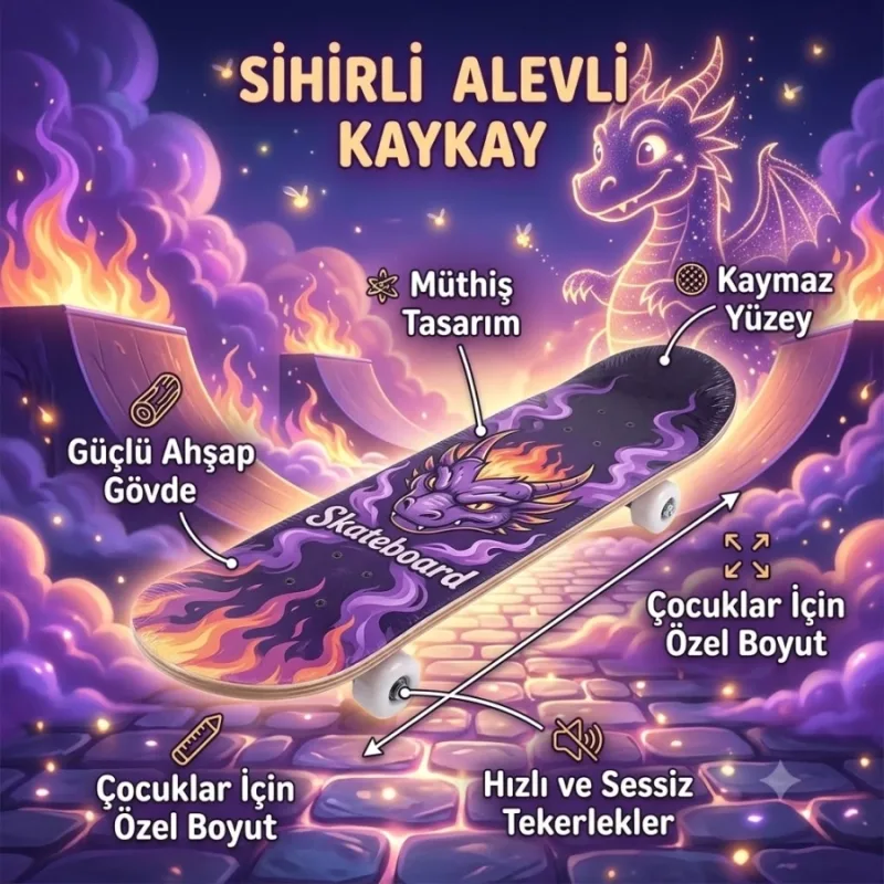 IŞIKLI SİLİKON TEKER KAYKAY