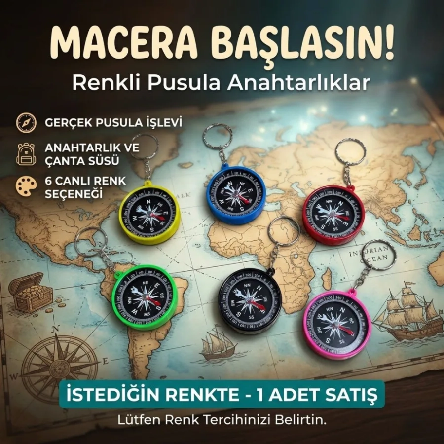 PUSULA ANAHTARLIK
