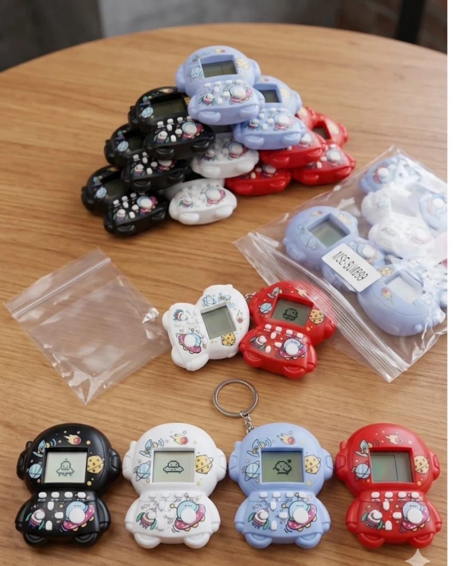 RENKLİ MİNİ TETRİS ANAHTARLIK