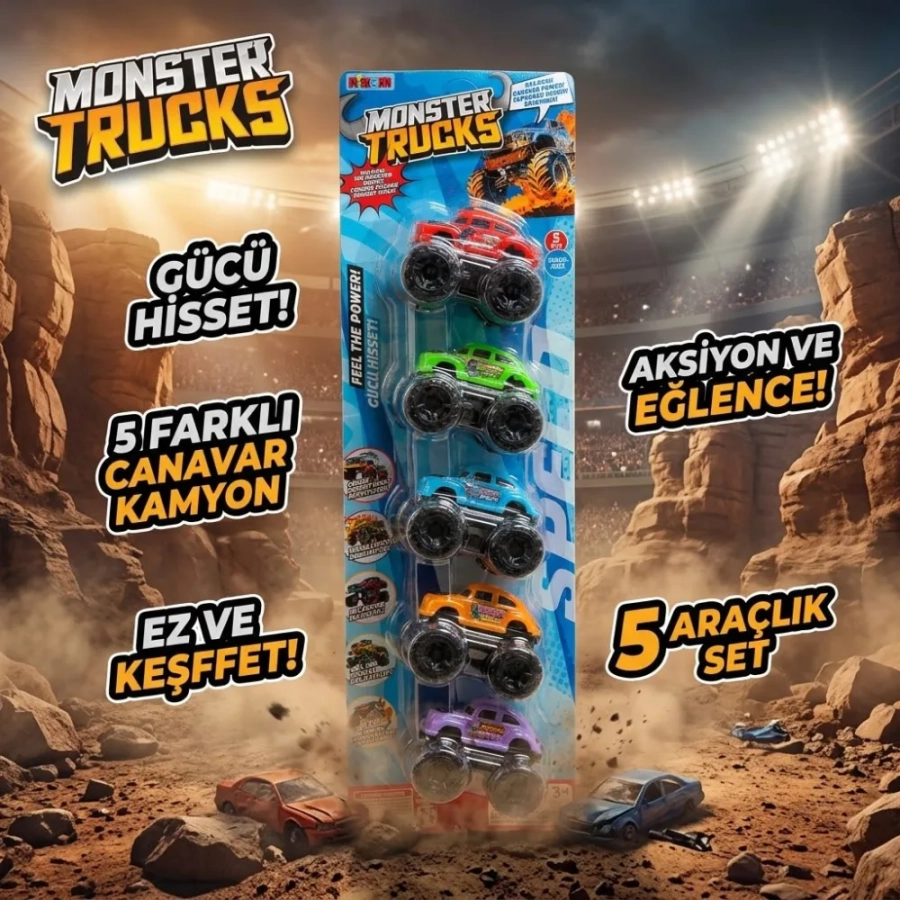 5Lİ MONSTER ARABA