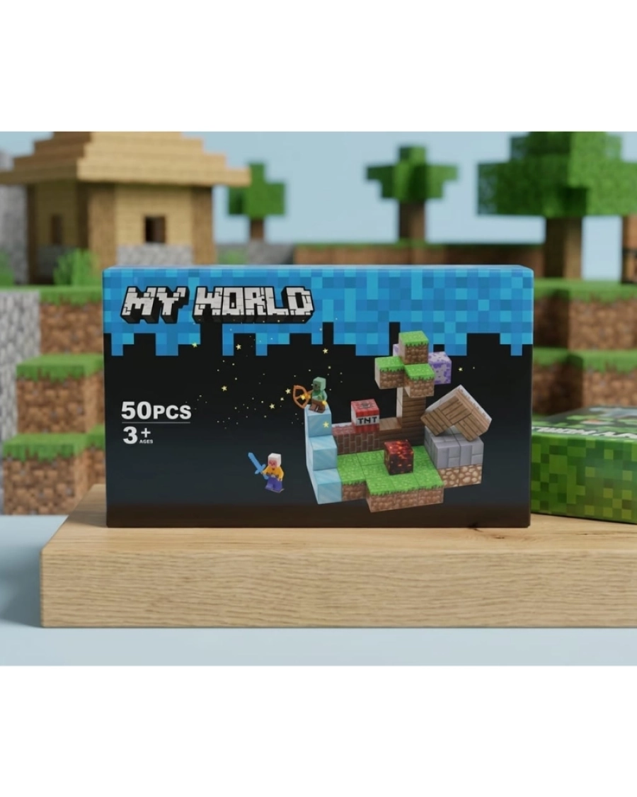 MY WORLD MANYETİK KÜP 50 PCS