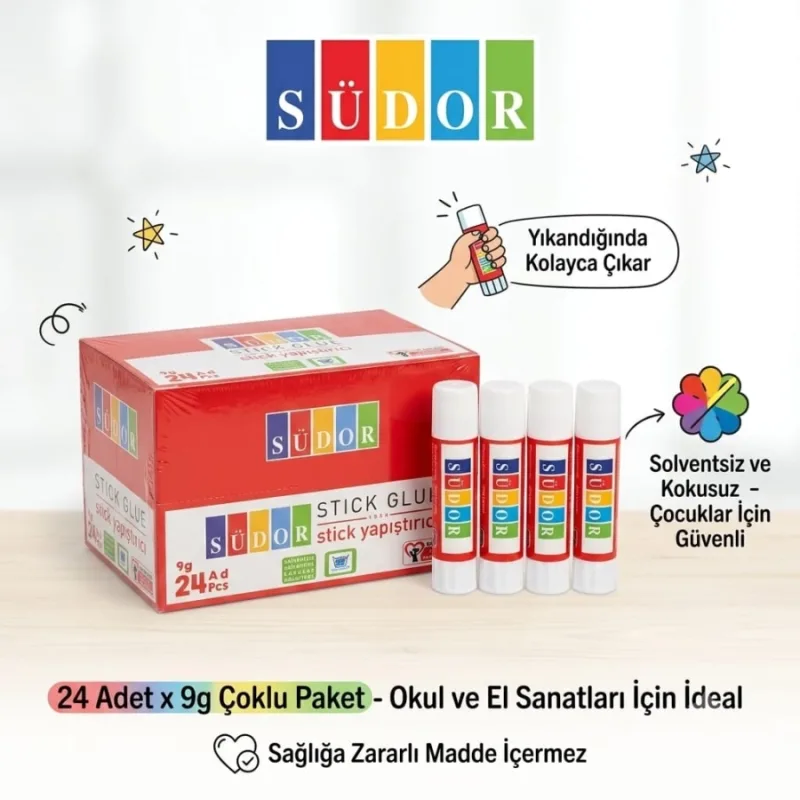 SÜDOR STICK YAPIŞTIRICI PVA 9 G