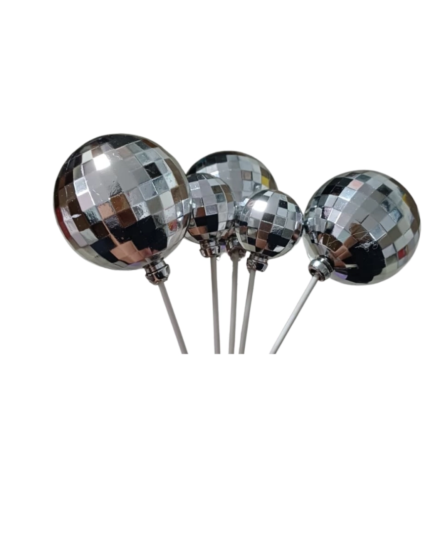 GÜMÜŞ DISCO PASTA TOPU