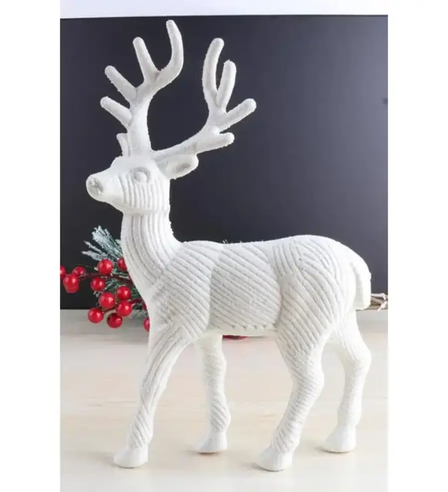 21 CM SİMLİ BEYAZ GEYİK