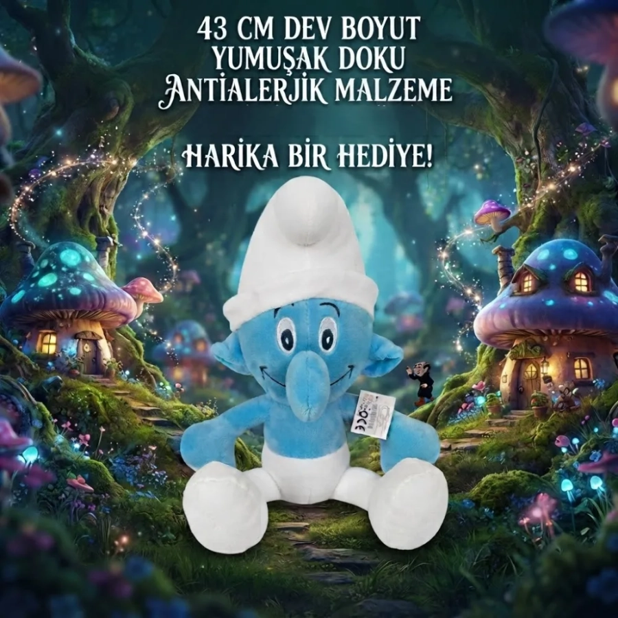 ŞİRİNLER PELUŞ 43 CM