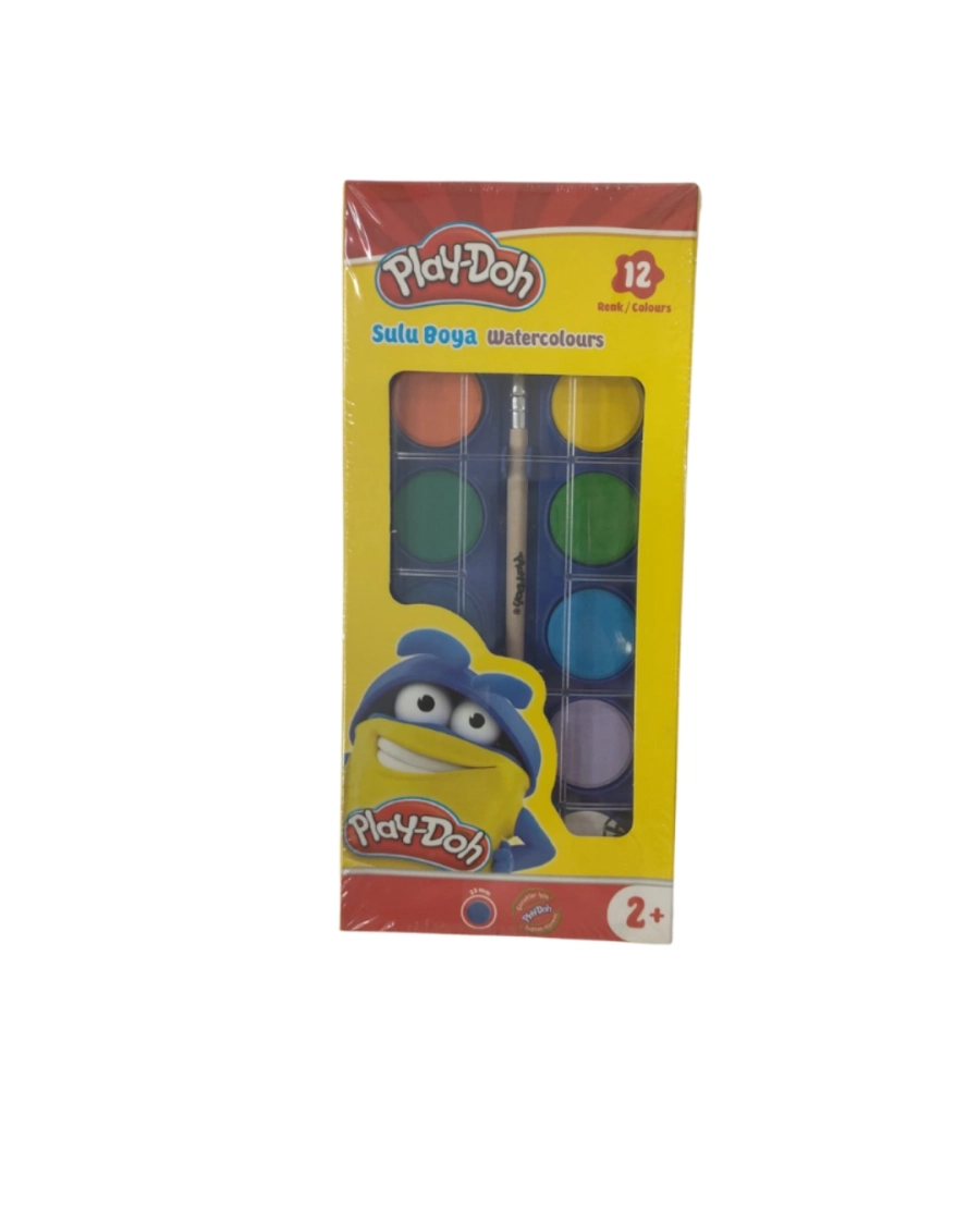 PLAY-DOH 12 RENK SULU BOYA