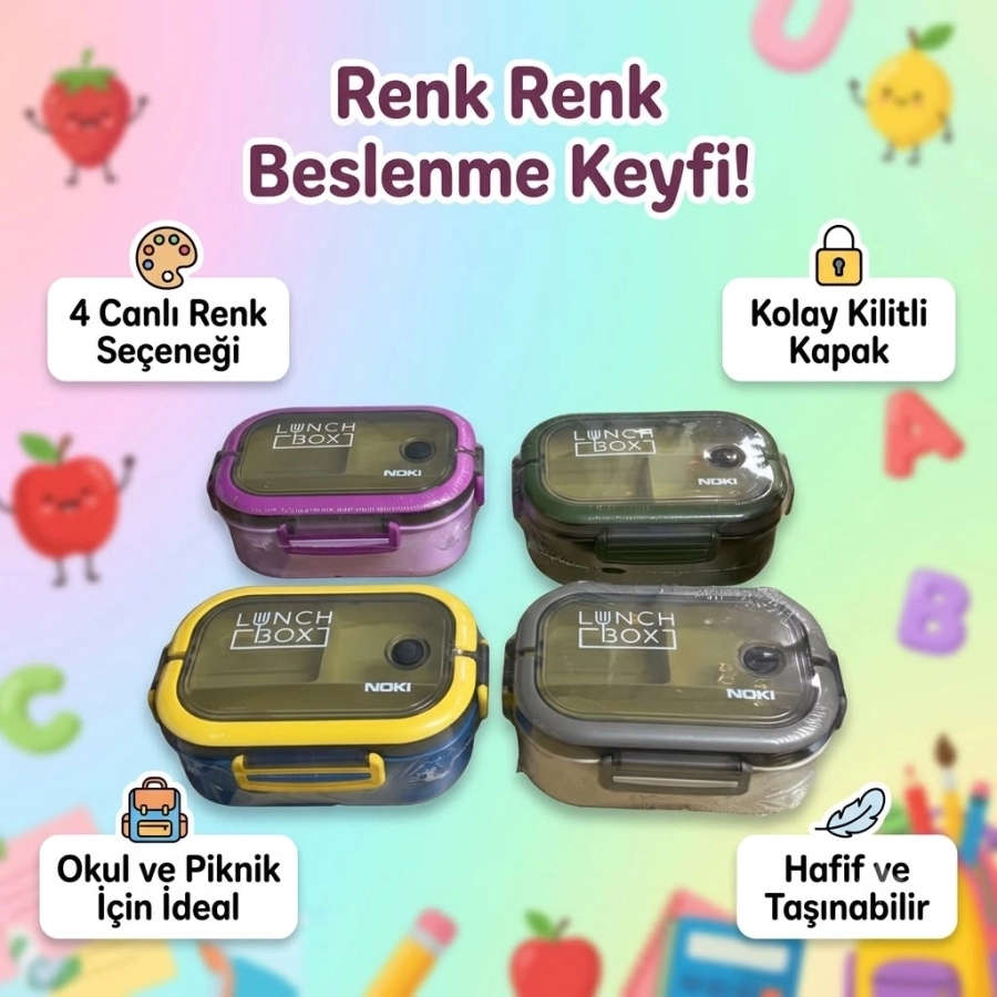 NOKİ LUNCH BOX PLASTİK