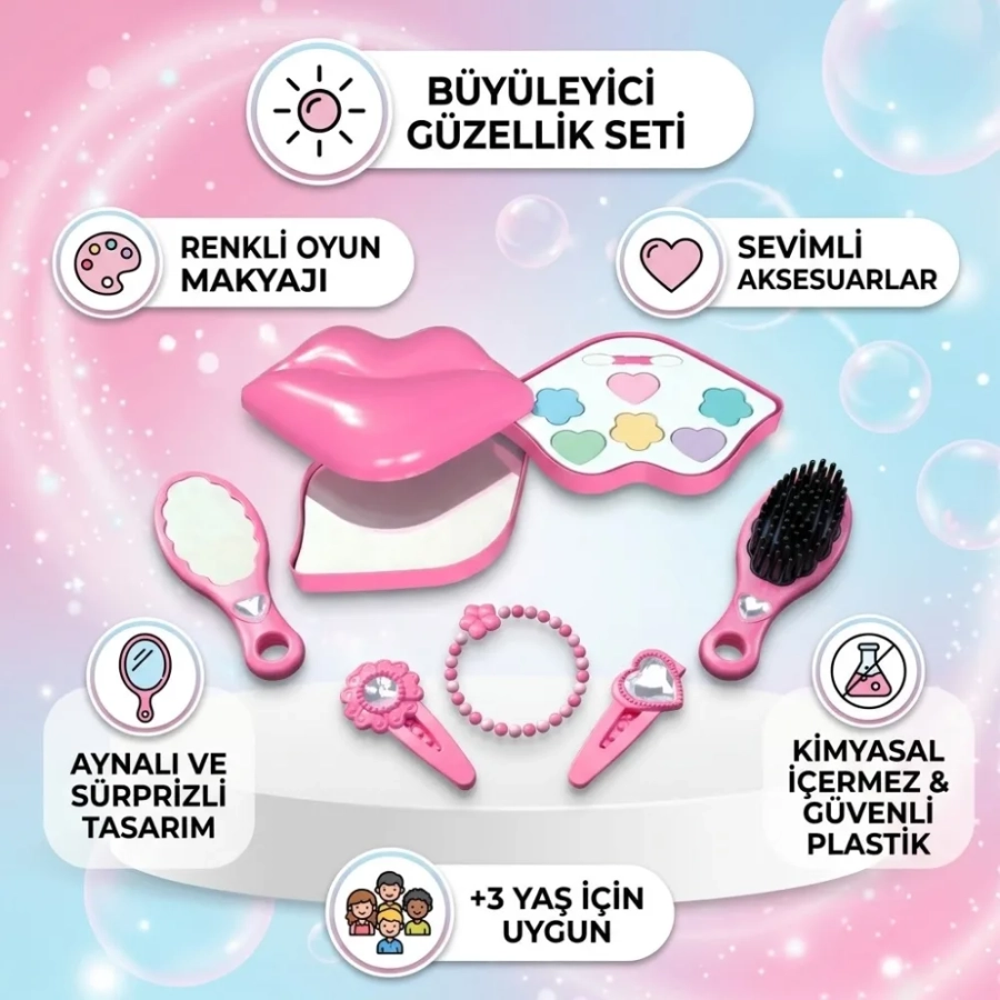 DUDAK MAKYAJ VE GÜZELLİK SETİ