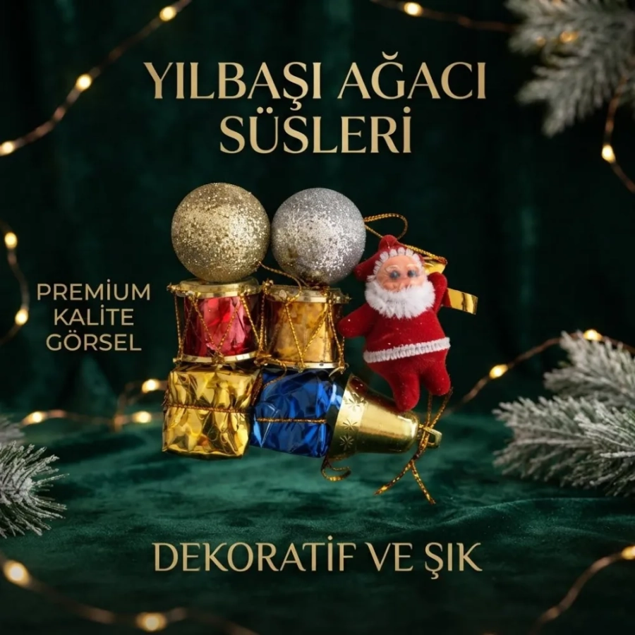 AĞAÇ SÜSÜ KARIŞIK 9LU
