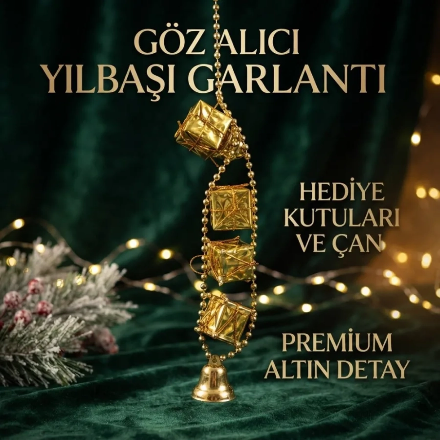 AĞAÇ SÜSÜ ZİNCİRLİ KARIŞIK MODEL
