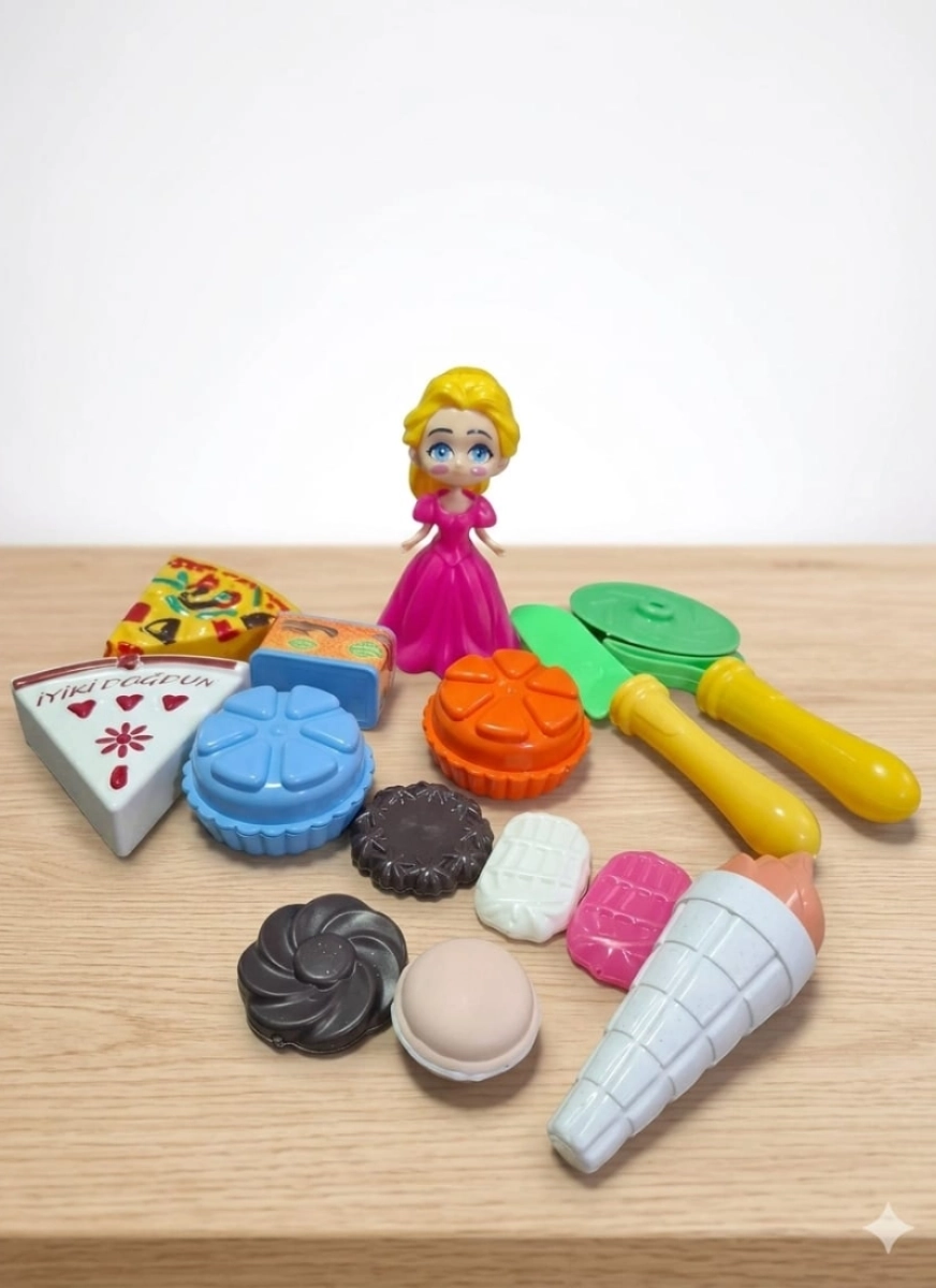 PİZZA SET PVC BEBEKLİ