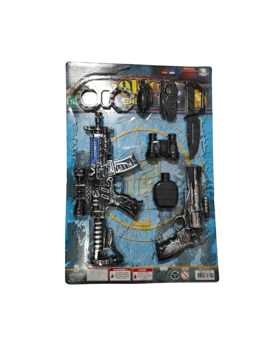 SÜPER POLİS VAKUMLU SET