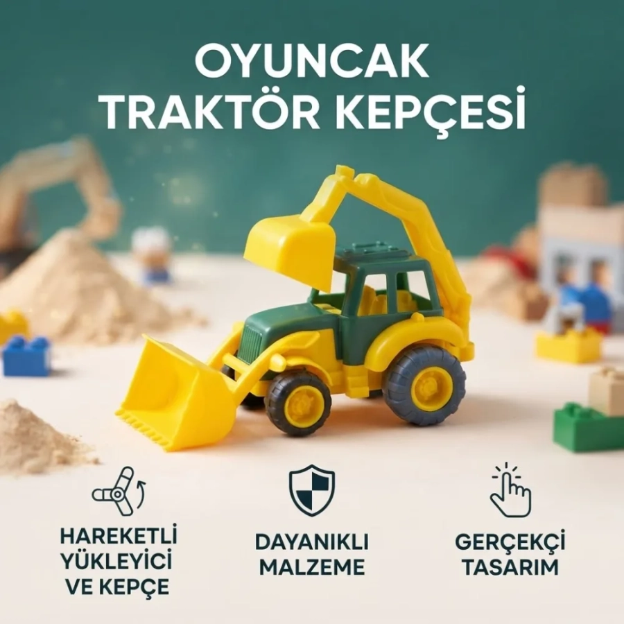 KEPÇE KAZICILI TRAKTÖR